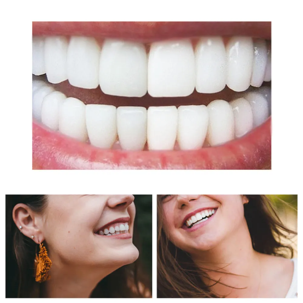 12 White Strips Teeth Whitening Individual Strips Clean Bleaching Dental Whitener