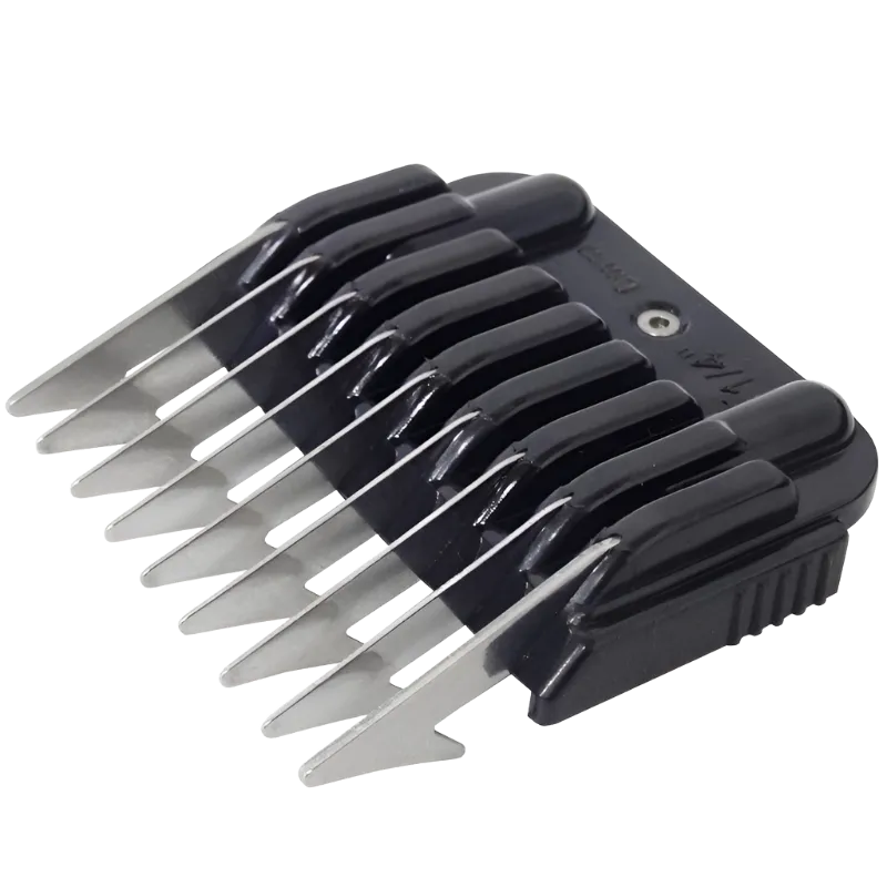 1/4" Snap-on Stainless Steel Comb 6mm by Heiniger