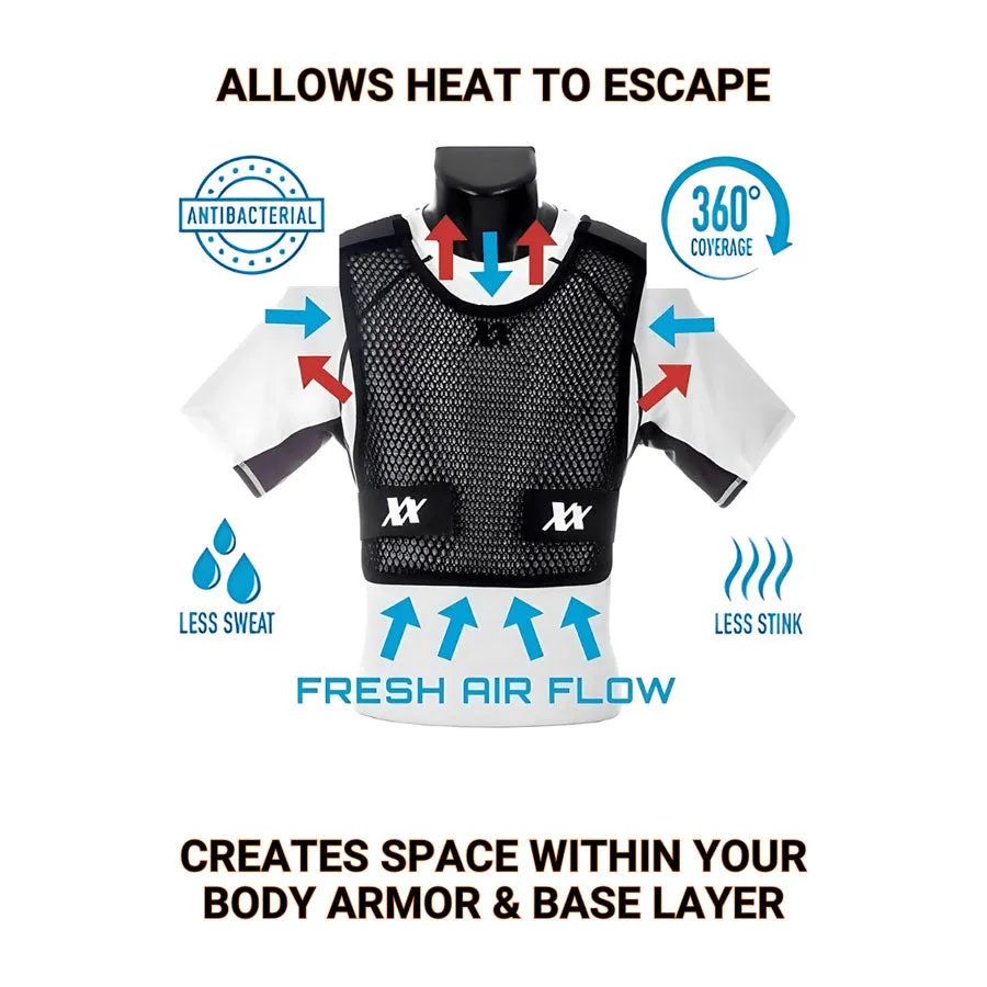 221B Tactical Maxx-Dri Vest 4.0 Body Armour Ventilation - 360° Air Flow