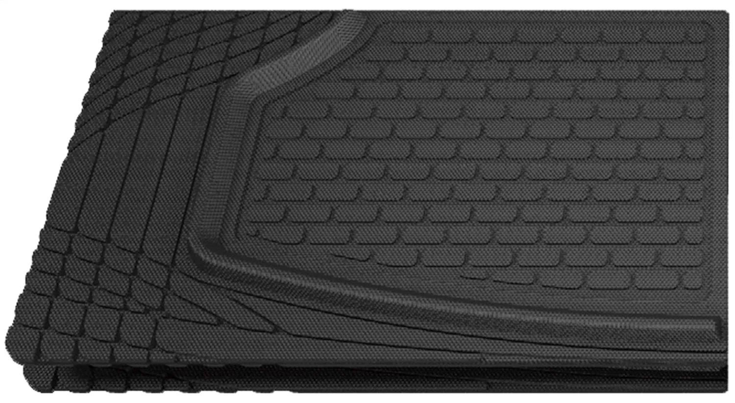 3D MAXpider 2199L-09 - Universal Cargo Liner Trim Fit L 57 in. x W 47 Kagu Black Cross Fold