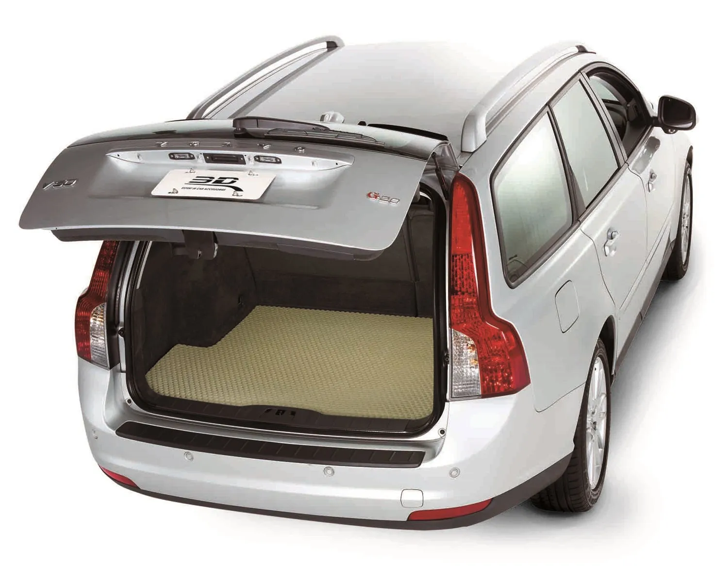 3D MAXpider 2366A-XL-02 - Universal KAGU Floor Mat Multi 1 pc. L 52 in. x W 66 Tan