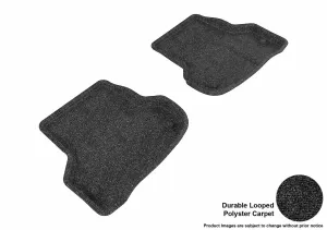 3D MAXpider L1AD00522209 - CLASSIC Floor Mat Black 2 pc. Rear [Available While Supplies Last]