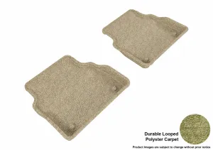 3D MAXpider L1AD03122202 - CLASSIC Floor Mat Tan 2 pc. Rear [Available While Supplies Last]