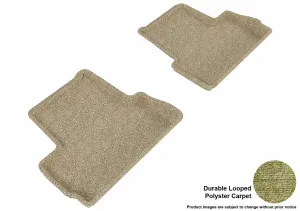 3D MAXpider L1BC01822202 - CLASSIC Floor Mat Tan 2 pc. Rear [Available While Supplies Last]
