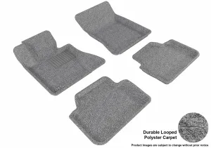 3D MAXpider L1BM01202201 - CLASSIC Floor Mat Gray 4 pc. Front and Rear [Available While Supplies Last]