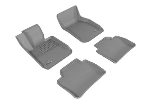 3D MAXpider L1BM03701501 - KAGU Floor Mat Gray 4 pc. 1st/2nd Row Front and Rear