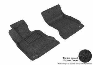 3D MAXpider L1BM05412209 - CLASSIC Floor Mat Black 2 pc. Front