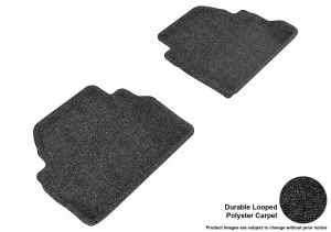 3D MAXpider L1BM05622209 - CLASSIC Floor Mat Black 2 pc. Rear [Available While Supplies Last]