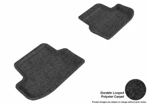 3D MAXpider L1BM05822209 - CLASSIC Floor Mat Black 2 pc. Rear [Available While Supplies Last]