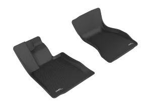 3D MAXpider L1BM07611509 - KAGU Floor Mat Black 2 pc. Front