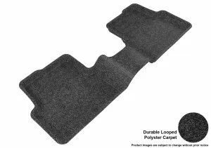 3D MAXpider L1CH02922209 - CLASSIC Floor Mat Black 1 pc. 2nd Row Rear [Available While Supplies Last]