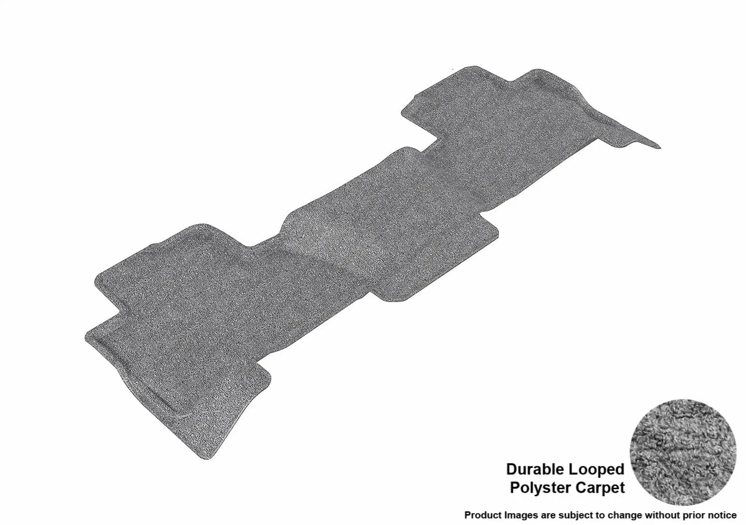 3D MAXpider L1CH06222201 - CLASSIC Floor Mat Gray 1 pc. 2nd Row Rear [Available While Supplies Last]