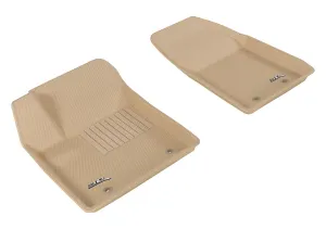3D MAXpider L1CY00211502 - KAGU Floor Mat Tan 2 pc. Front