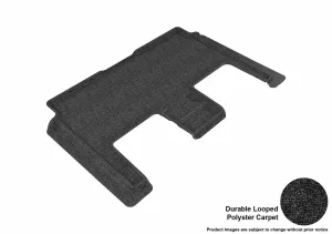 3D MAXpider L1DG01622209 - CLASSIC Floor Mat Black 1 pc. 2nd Row Rear [Available While Supplies Last]