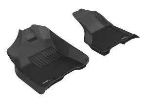 3D MAXpider L1DG01711509 - KAGU Floor Mat Black 2 pc. Front