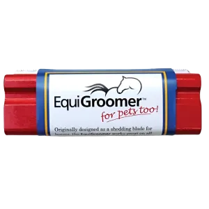 5-Inch Deshedding Tool Red by EquiGroomer