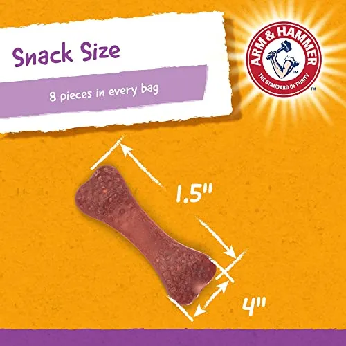 Arm & Hammer for Pets Nubbies Tartar Control Dental Treats for Dogs, Value Pack, 139 Pieces | Dental Chews Fight Bad Dog Breath, Plaque & Tartar | Chicken Flavor