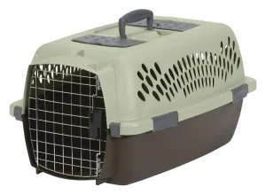 Aspenpet Pet Taxi 21088 Fashion Pet Porter, 23 in W, 15.2 in D, 11.84 in H, M, Plastic, Black/Dark Pink :EA: QUANTITY: 1