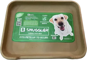 B Snugglier - Large Dog Bed, Biodegradable, Cardboard
