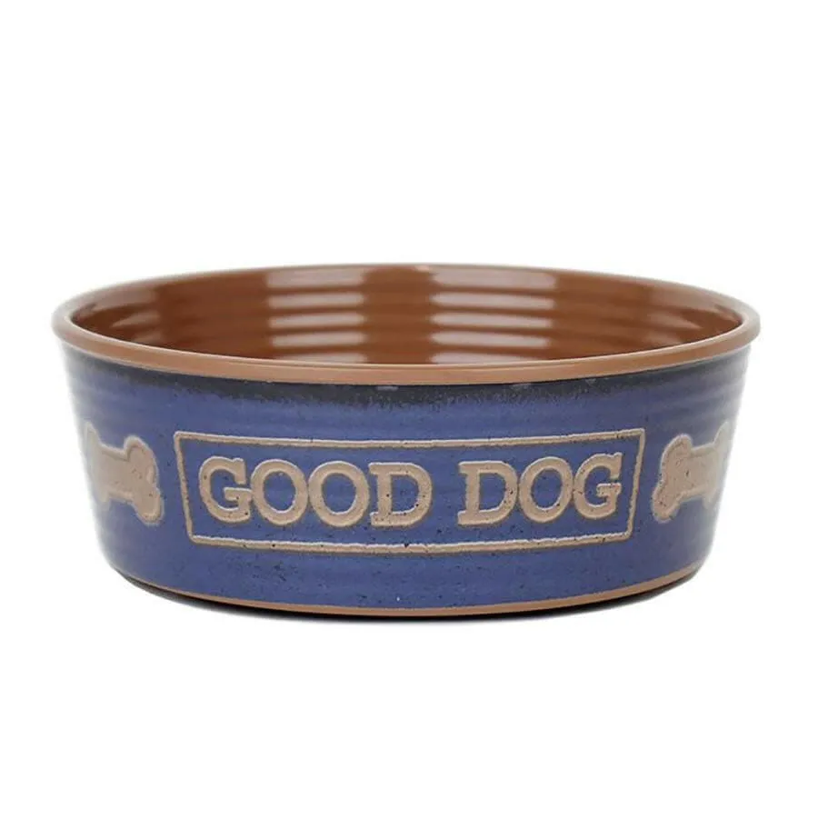 Barkley & Bella Single Wall Melamine Bowl Indigo Medium