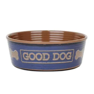 Barkley & Bella Single Wall Melamine Bowl Indigo Medium