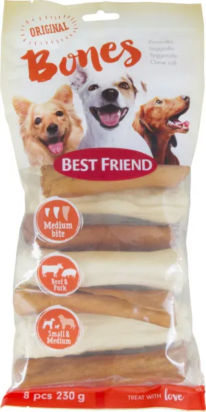 Best Friend Bones Mixrolls chew roll