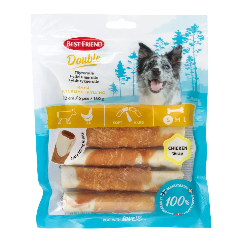Best Friend Double filled roll chicken 12 cm 5 pcs. 160 g