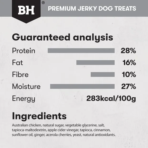 Black Hawk Dog Treats Chicken Jerky Sticks 100g