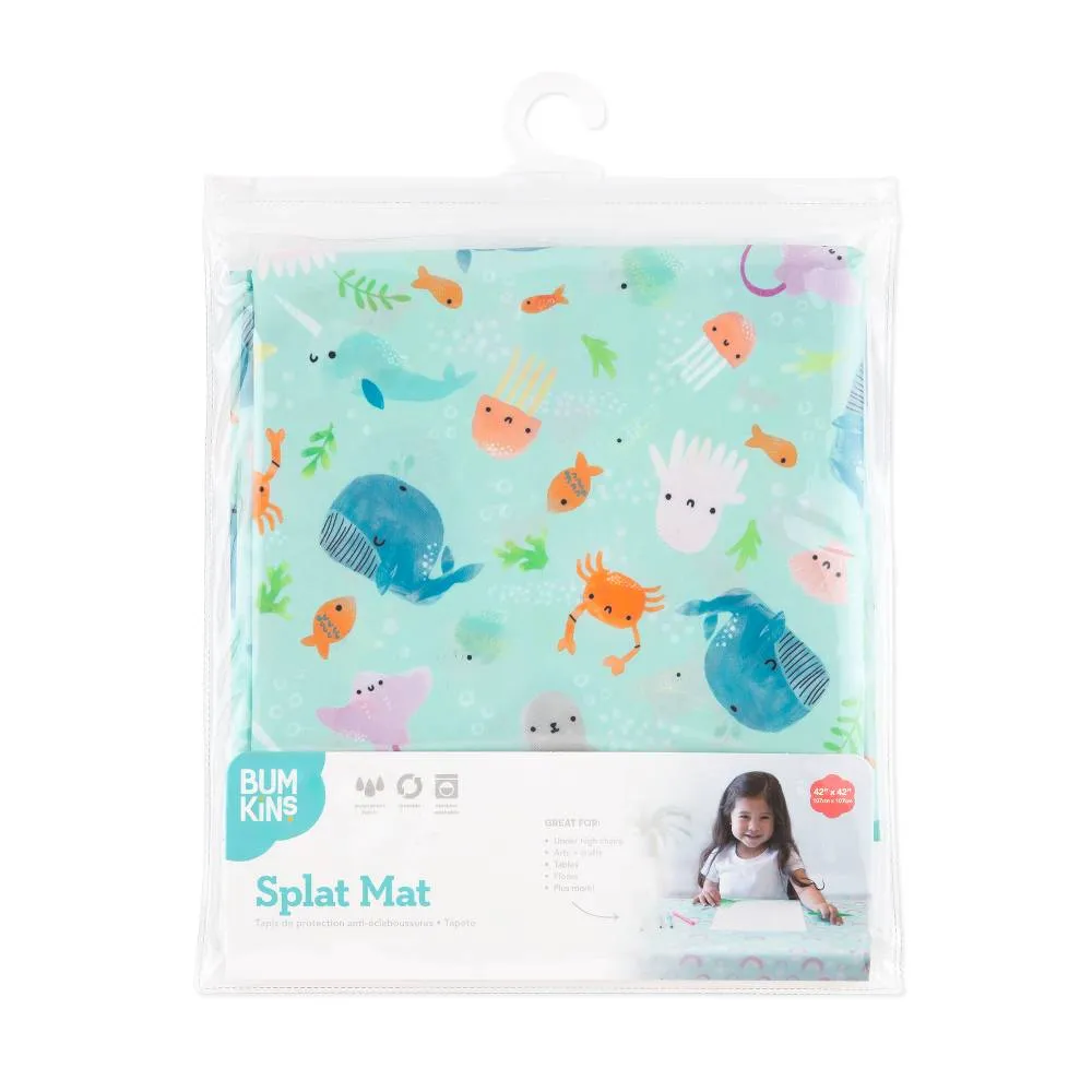 Bumkins Waterproof Splat Mat VARIOUS STYLES