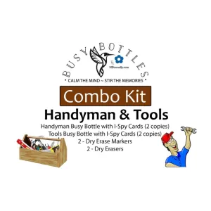 Busy Bottles Combo Kit - Handyman & Tools