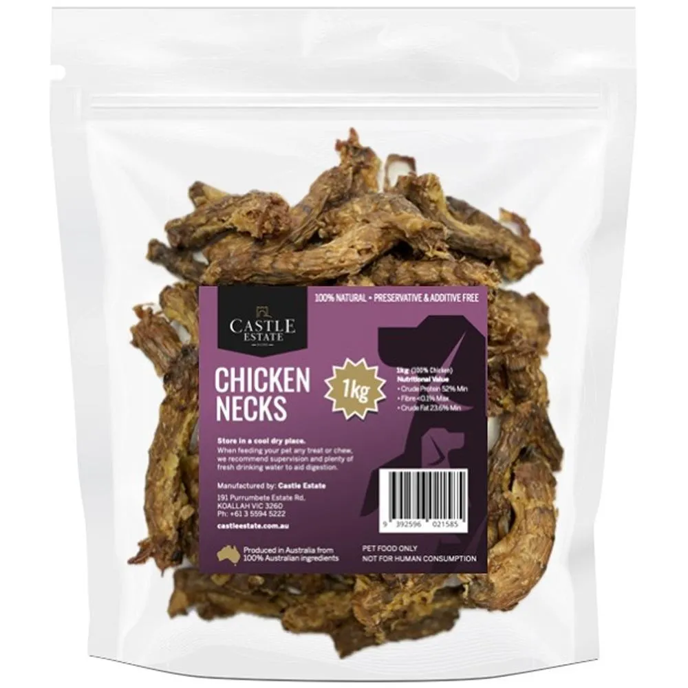 Castle Estate Chicken Neck Dog Treats