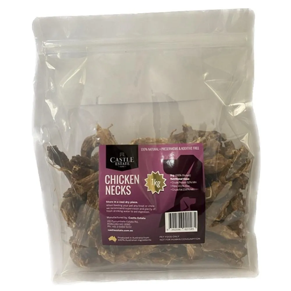 Castle Estate Chicken Neck Dog Treats