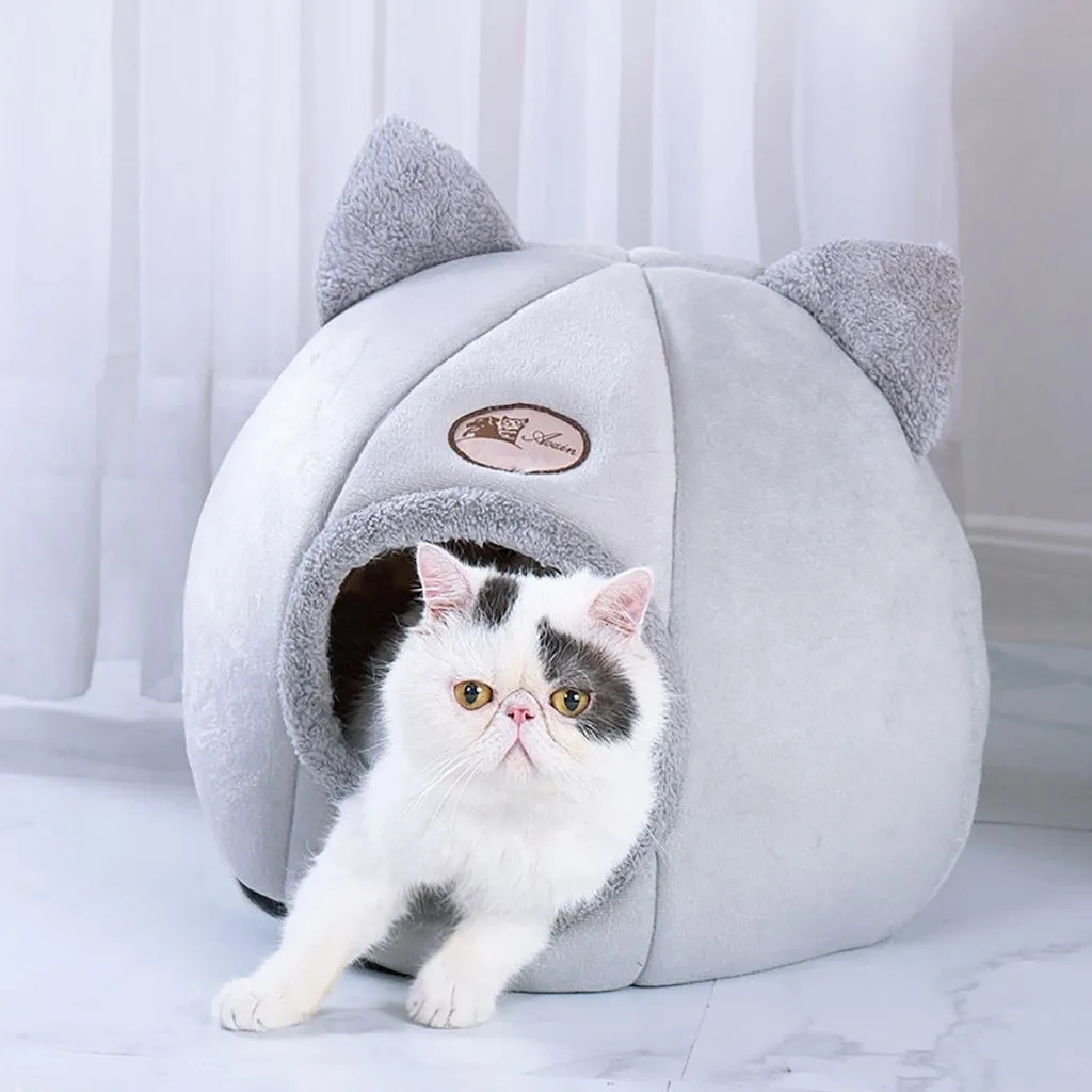 Cat Cave Bed - Cat Ear Style