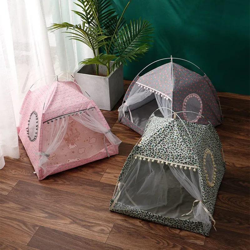 Cat Tent Bed Cozy House