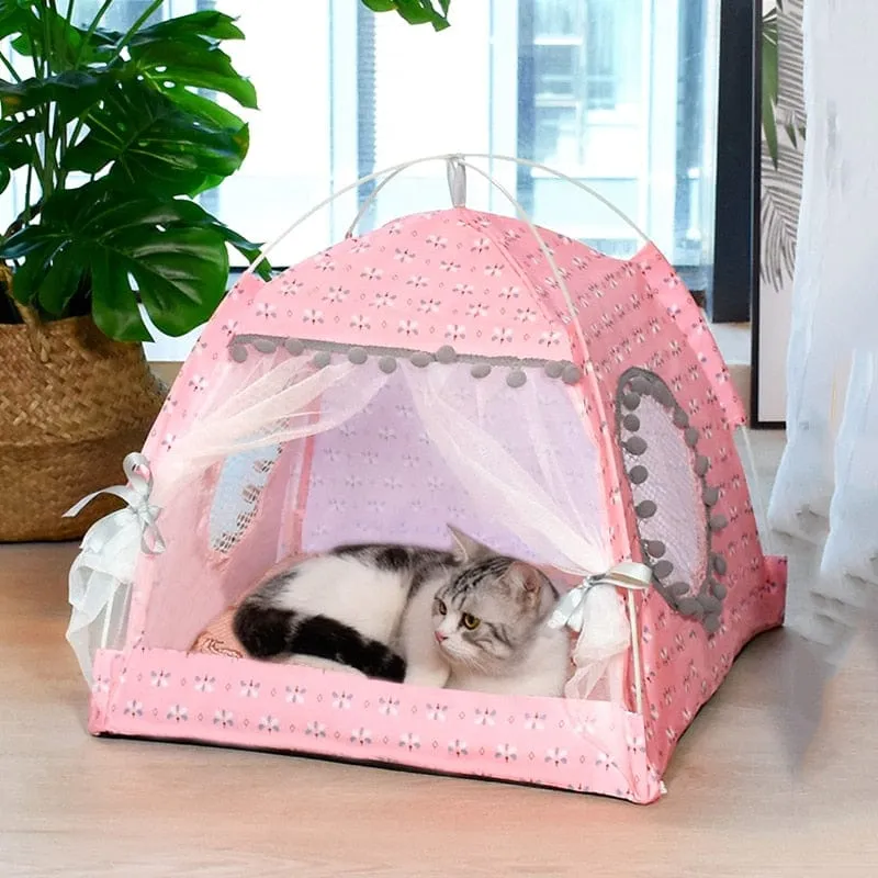 Cat Tent Bed Cozy House