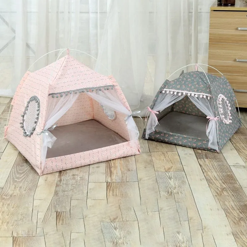 Cat Tent Bed Cozy House