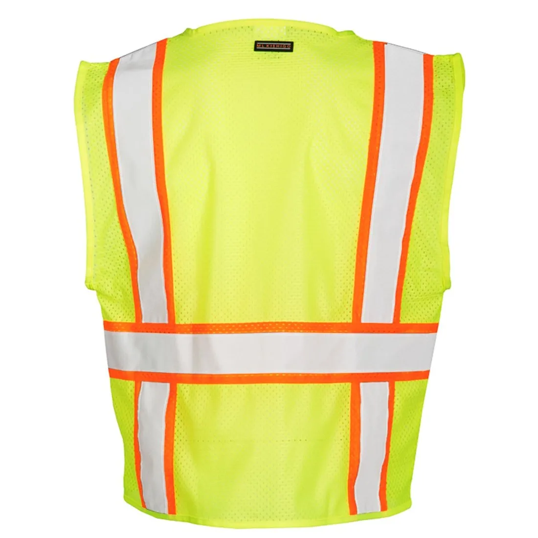 Class 2 Ultra-Cool Multi-Pocket Vest - Lime - Medium