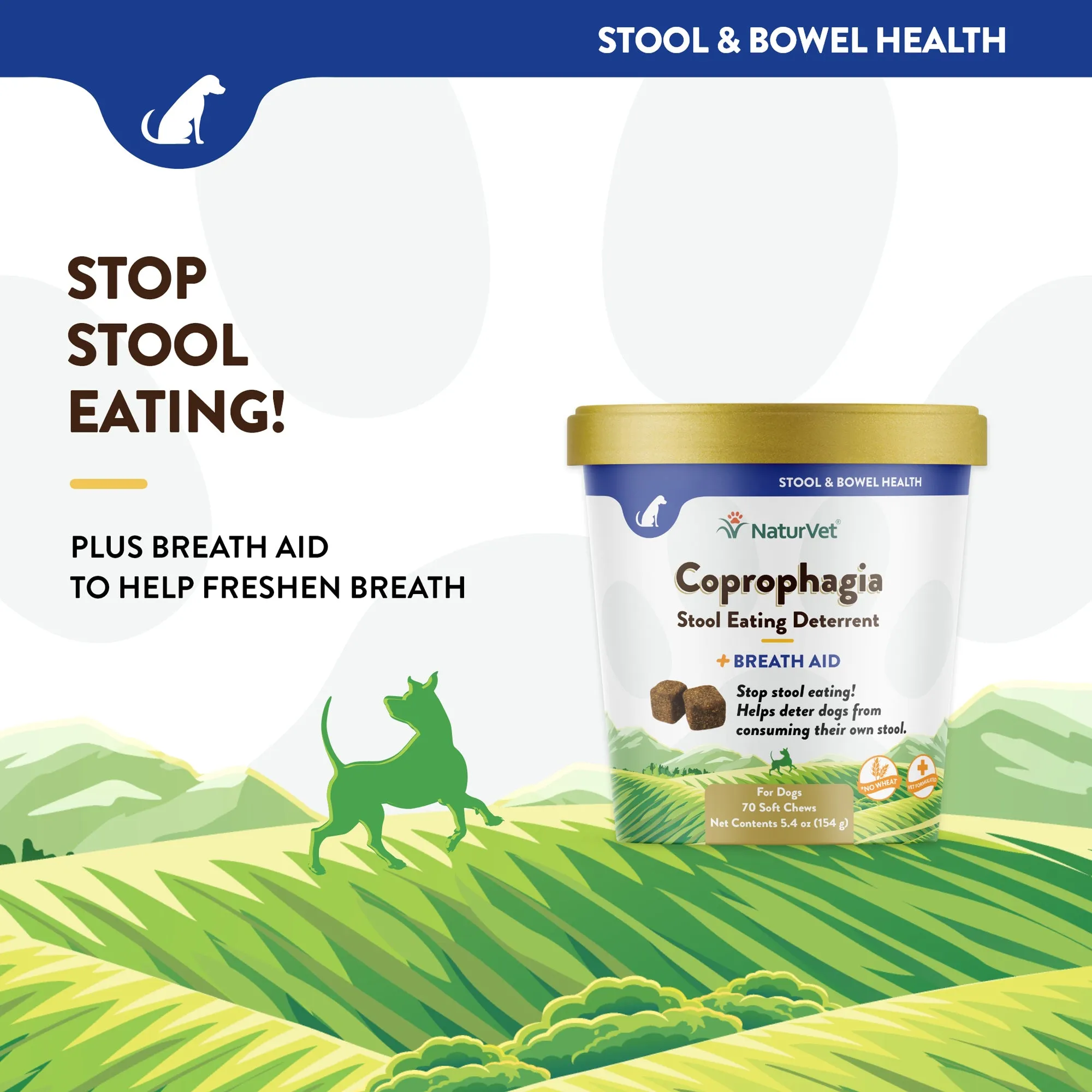Coprophagia Stool Eating Deterrent Soft Chews