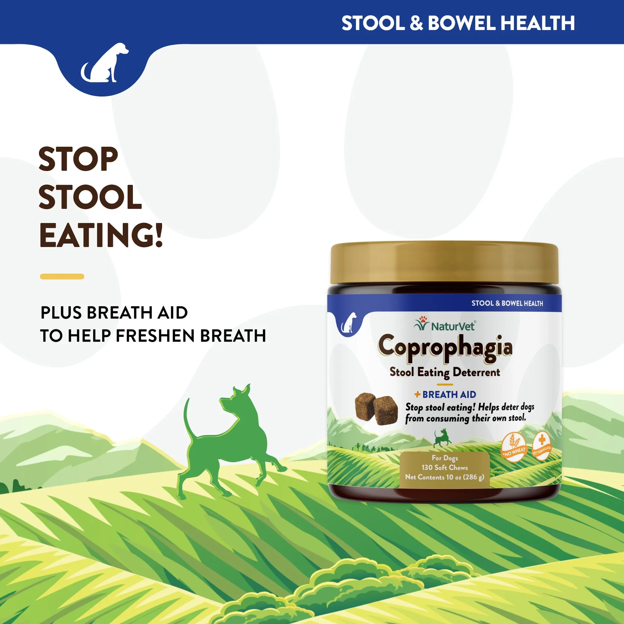Coprophagia Stool Eating Deterrent Soft Chews