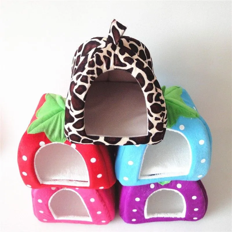 Cosy Soft Patterned Cotton Pet Bed