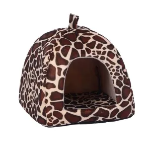 Cosy Soft Patterned Cotton Pet Bed