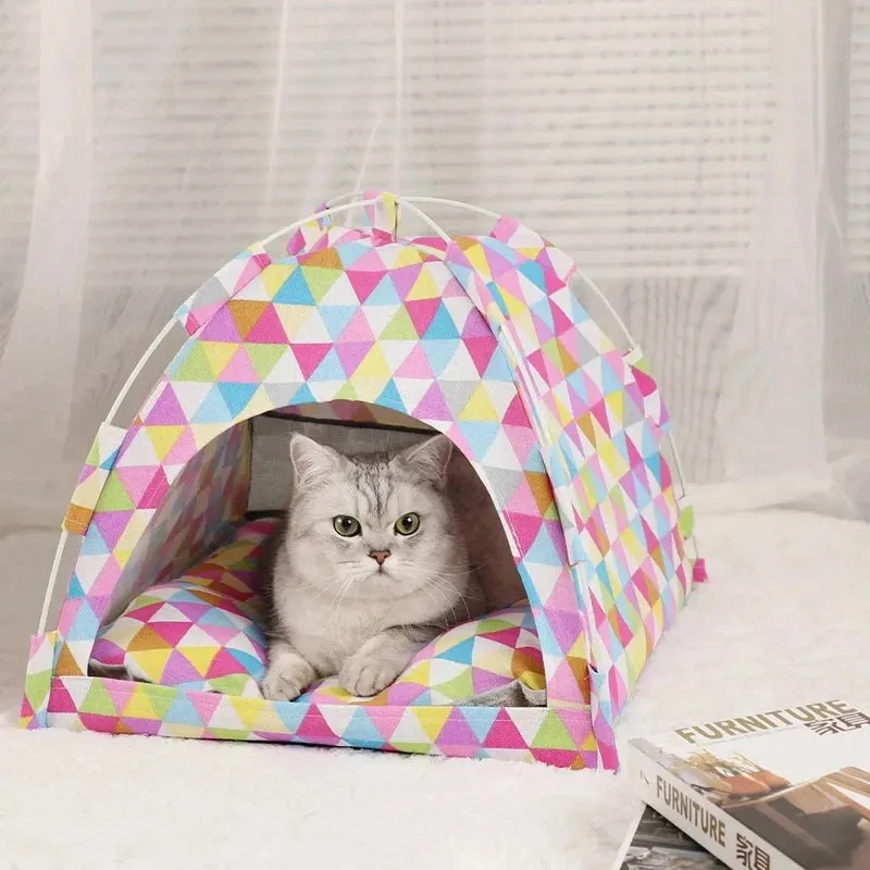 Cozy Cat Tent Bed