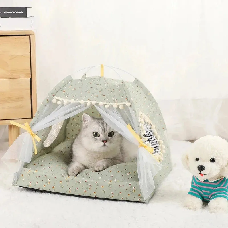 Cozy Cat Tent Bed
