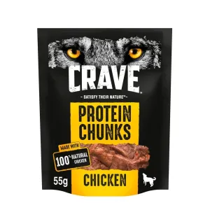 Crave Protein Chunks with Chicken Dog Treats