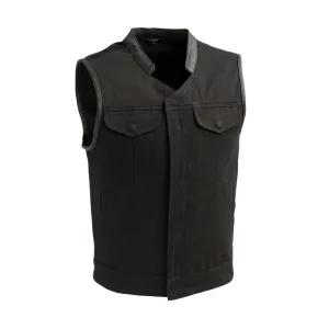 Crossover -Men's Motorcycle Twill Vest
