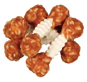 Denta Fun Chewing Dumbbell with Chicken, 6 pcs