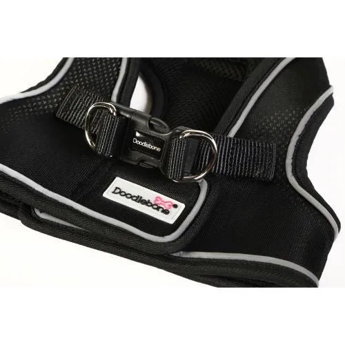 Doodlebone Snappy Dog Harness Coal Size 3