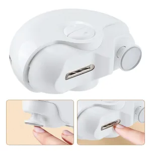 Electric 2-in-1 Nail Clipper and Polisher