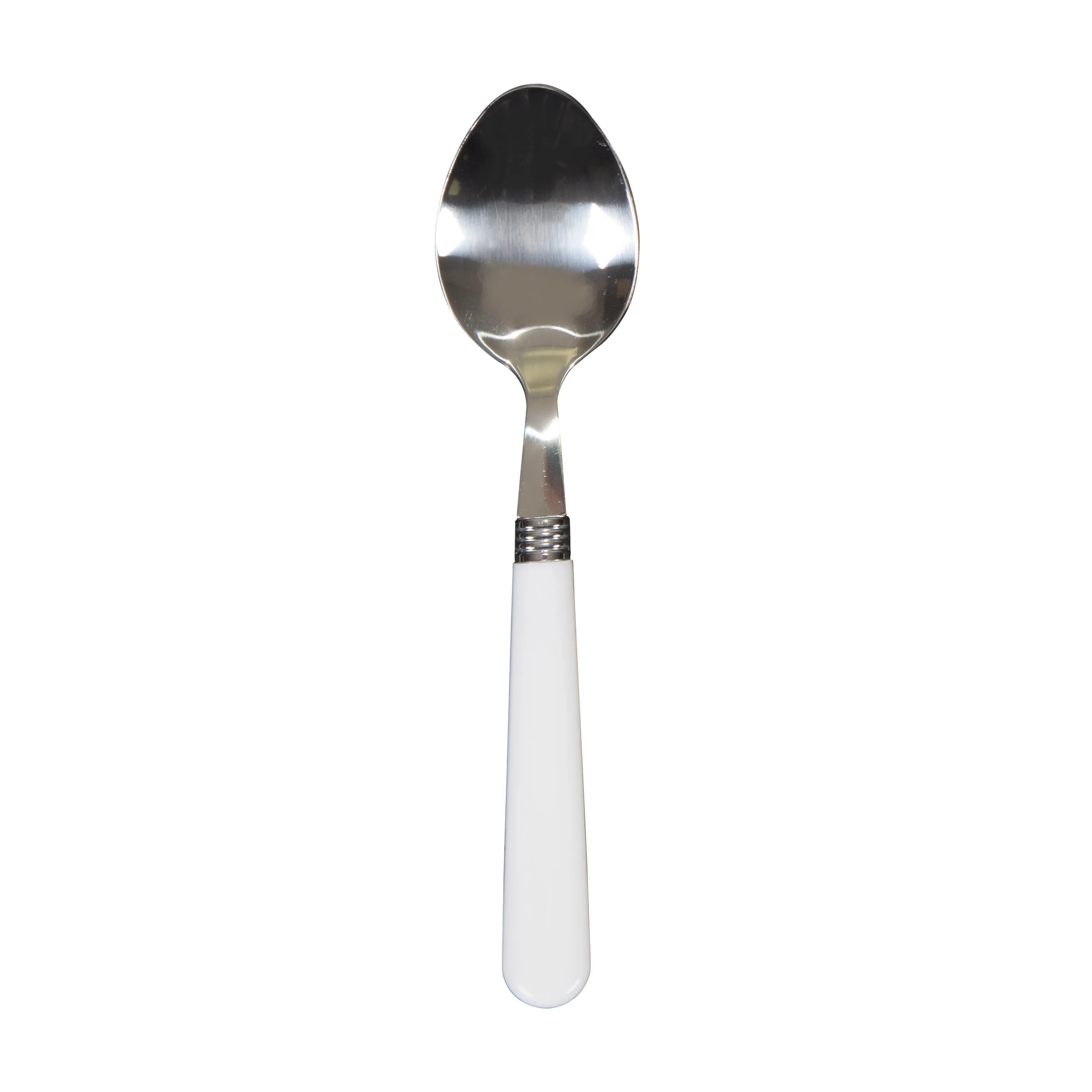 Enamel Camping Tableware Set-24 Pieces-White With Blue Specs