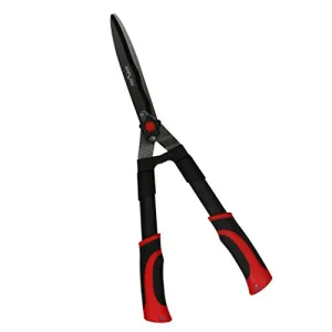 FLORA GUARD Hedge Shears-23 Inches in Length - Carbon Steel Blades with Soft Handle